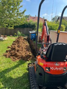 Installation d'une pompe à chaleur air eau Panasonnic à Yerres 91