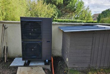 Installation d'une pompe à chaleur air eau Panasonnic à Yerres 91